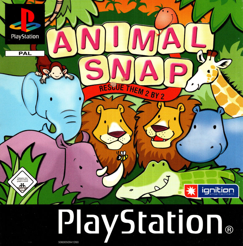 Animal Snap box art for GameBoy Advance